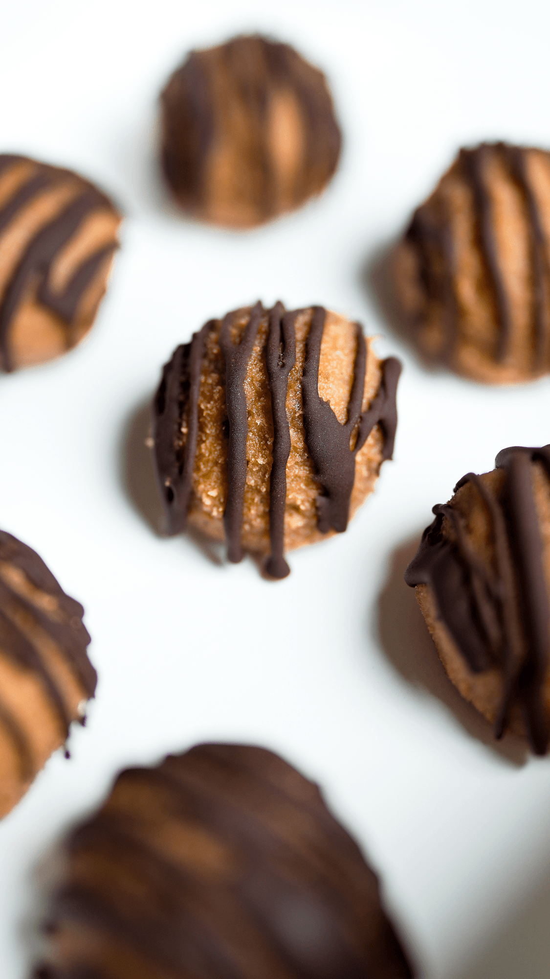 Banana Spice Bombs - Banana bread flavor with cinnamon and nutmeg in bite-sized energy balls.